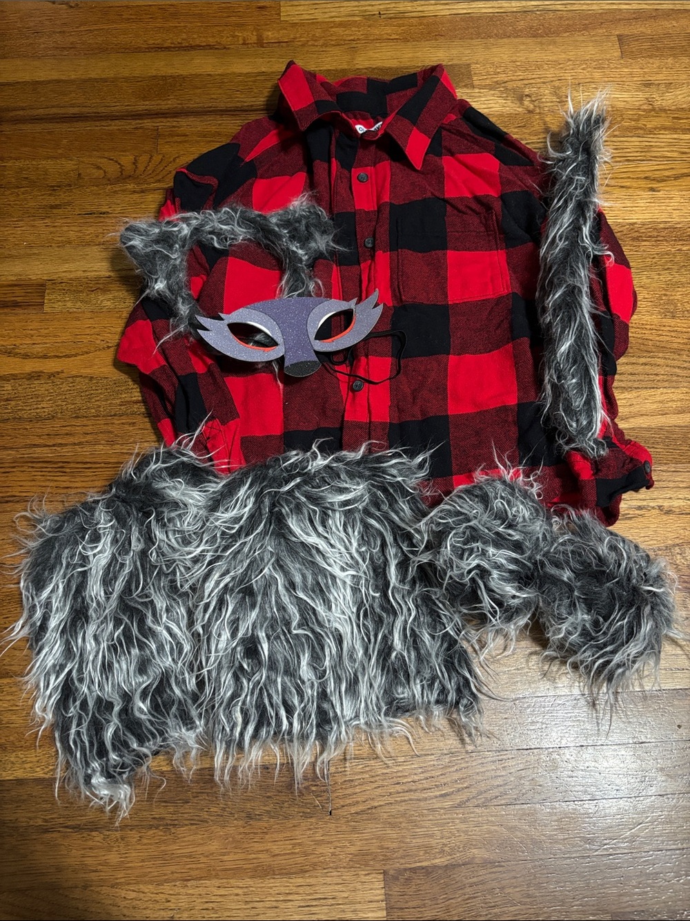 Kids size 10-13 werewolf Halloween costume